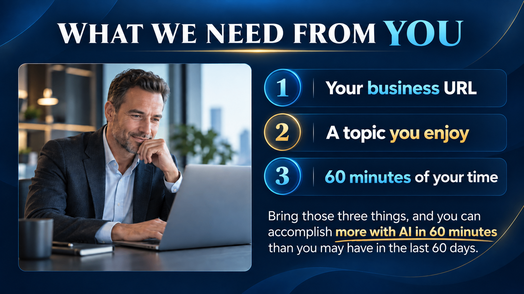 Business owner working on a laptop